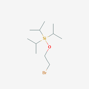 molecular formula C11H25BrOSi B8708320 1-Bromo-2-triisopropylsilyloxy-ethane CAS No. 425638-79-5