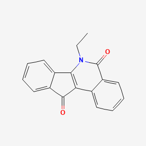 6-Ethyl-5H-indeno(1,2-c)isoquinoline-5,11(6H)-dione