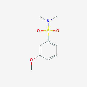 molecular formula C9H13NO3S B8708688 N,N-Dimethyl-m-methoxybenzenesulfonamide 