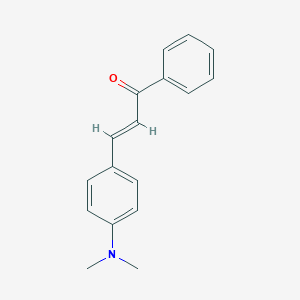 molecular formula C17H17NO B087087 4-(二甲氨基)查耳酮 CAS No. 1030-27-9