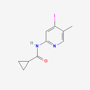 N-(4-iodo-5-methylpyridin-2-yl)cyclopropanecarboxamide