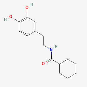 B8708981 N-Cyclohexanoyl dopamine CAS No. 42600-76-0