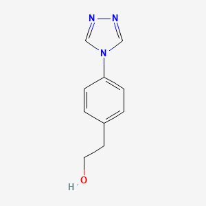 2-[4-(1,2,4-triazol-4-yl)phenyl]ethanol