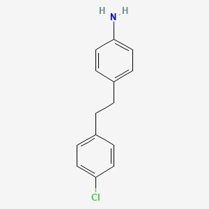 4-[2-(4-Chlorophenyl)ethyl]aniline