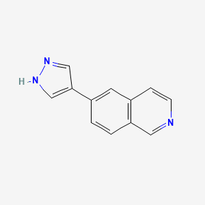 6-(1H-pyrazol-4-yl)isoquinoline