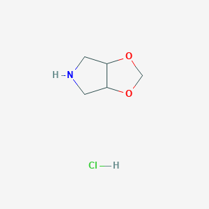 Tetrahydro-4H-1,3-dioxolo[4,5-C]pyrrole hydrochloride