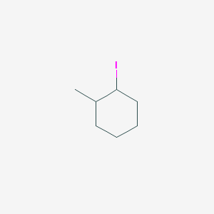 molecular formula C7H13I B8709353 Cyclohexane, 1-iodo-2-methyl CAS No. 35309-56-9