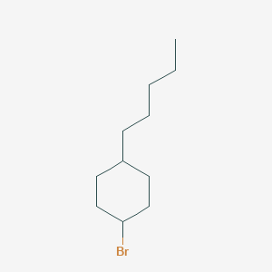 molecular formula C11H21Br B8709433 1-Bromo-4-pentylcyclohexane CAS No. 203132-72-3