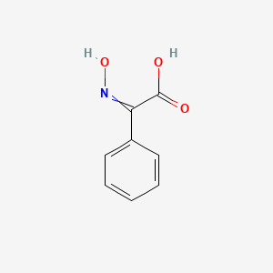 molecular formula C8H7NO3 B8709581 2-Hydroxyimino-2-phenylacetic acid 