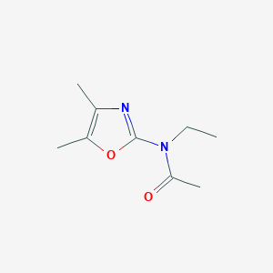 N-(4,5-Dimethyl-1,3-oxazol-2-yl)-N-ethylacetamide
