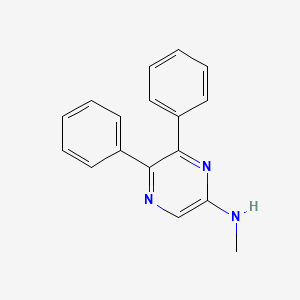 N-Methyl-5,6-diphenylpyrazin-2-amine
