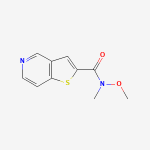 N-Methoxy-N-methylthieno[3,2-c]pyridine-2-carboxamide