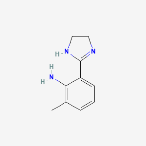 2-(4,5-Dihydro-1H-imidazol-2-yl)-6-methylaniline
