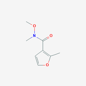 N-methoxy-N,2-dimethylfuran-3-carboxamide