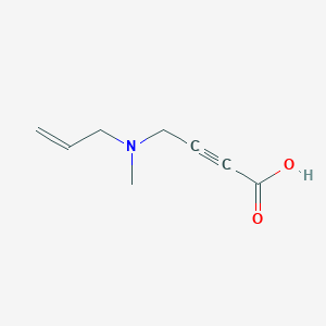 molecular formula C8H11NO2 B8710349 4-(Allyl-methyl-amino)-but-2-ynoic acid 