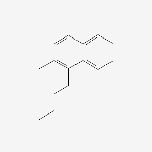 molecular formula C15H18 B8710356 1-Butyl-2-methylnaphthalene CAS No. 39036-72-1