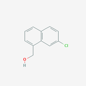 molecular formula C11H9ClO B8710412 (7-Chloronaphthalen-1-yl)methanol 