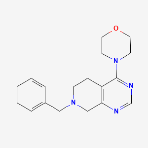 7-Benzyl-4-(morpholin-4-yl)-5,6,7,8-tetrahydropyrido[3,4-d]pyrimidine