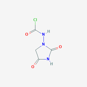 (2,4-Dioxoimidazolidin-1-yl)carbamic chloride