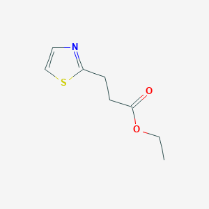 3-Thiazol-2-yl-propionic acid ethyl ester