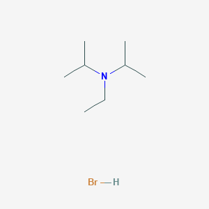 molecular formula C8H20BrN B8710553 N-ethyldiisopropylamine hydrobromide 