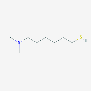 molecular formula C8H19NS B8710624 6-(Dimethylamino)hexane-1-thiol CAS No. 68402-57-3