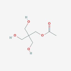 molecular formula C7H14O5 B8710798 3-Hydroxy-2,2-bis(hydroxymethyl)propyl acetate CAS No. 13051-29-1