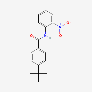 molecular formula C17H18N2O3 B8710874 2-Nitro-n-(4-tert-butylbenzoyl)aniline 