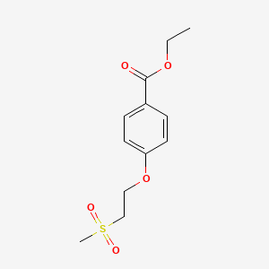 Ethyl 4-[2-(methanesulfonyl)ethoxy]benzoate
