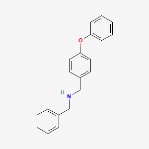Benzyl[(4-phenoxyphenyl)methyl]amine