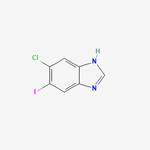 5-Chloro-6-iodo-1H-benzo[d]imidazole