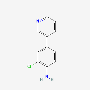 2-Chloro-4-(pyridin-3-yl)aniline