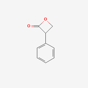 molecular formula C9H8O2 B8711321 3-Phenyloxetan-2-one CAS No. 27150-91-0