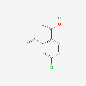 molecular formula C9H7ClO2 B8711370 4-Chloro-2-vinylbenzoic acid 