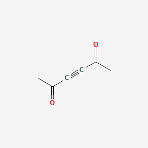 molecular formula C6H6O2 B8711432 3-Hexyne-2,5-dione CAS No. 54415-31-5