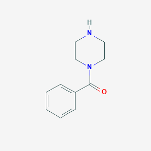 molecular formula C11H14N2O B087115 苯甲酰哌嗪 CAS No. 13754-38-6