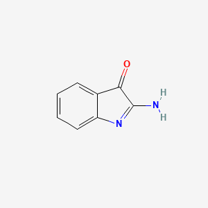 molecular formula C8H6N2O B8711598 2-Amino-3H-indol-3-one 