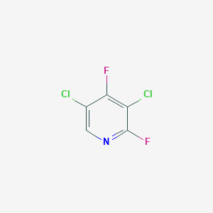 molecular formula C5HCl2F2N B8711616 3,5-Dichloro-2,4-difluoropyridine 