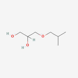 molecular formula C7H16O3 B8711633 3-(2-Methylpropoxy)propane-1,2-diol CAS No. 61940-72-5