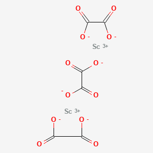 molecular formula C6O12Sc2 B8711746 Ethanedioic acid, scandium(3+) salt (3:2) CAS No. 51407-18-2