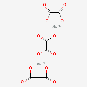 B8711746 Ethanedioic acid, scandium(3+) salt (3:2) CAS No. 51407-18-2