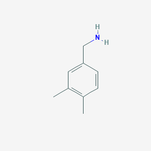 molecular formula C9H13N B087119 3,4-二甲基苄胺 CAS No. 102-48-7