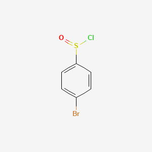molecular formula C6H4BrClOS B8711989 4-Bromobenzenesulfinic chloride 
