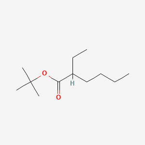molecular formula C12H24O2 B8712172 tert-Butyl 2-ethylhexanoate CAS No. 71648-27-6