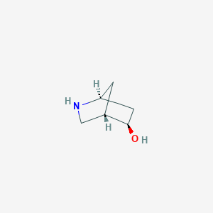 molecular formula C6H11NO B8712278 (1S,4S,5R)-2-azabicyclo[2.2.1]heptan-5-ol 