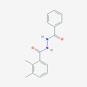 molecular formula C16H16N2O2 B8712445 1-(2,3-Dimethylbenzoyl)-2-benzoylhydrazine 