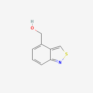 molecular formula C8H7NOS B8712493 Benzo[c]isothiazol-4-ylmethanol 