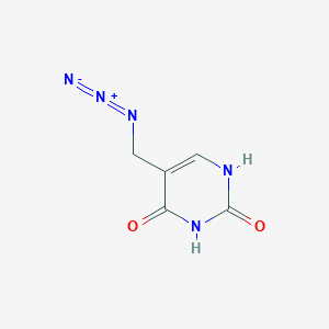 molecular formula C5H5N5O2 B8712501 5-(azidomethyl)-2,4(1H,3H)-pyrimidinedione 