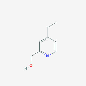 molecular formula C8H11NO B8712508 2-Pyridinemethanol, 4-ethyl- 