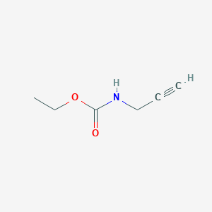 molecular formula C6H9NO2 B8712872 Ethyl N-propargylcarbamate 